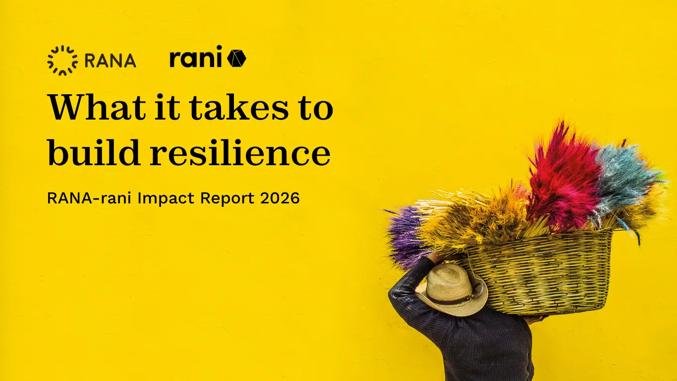 What it takes to build resilience – RANA-rani Impact Report 2026