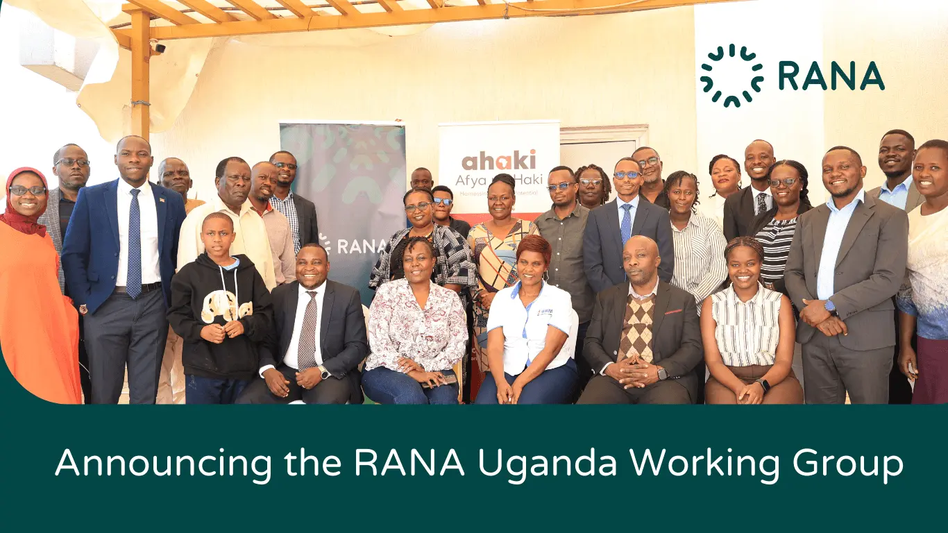 Announcing the RANA Uganda Working Group